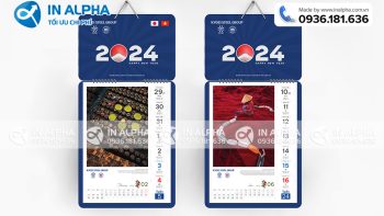 Dịch vụ in để bàn giá rẻ, in calendar Tết theo yêu cầu