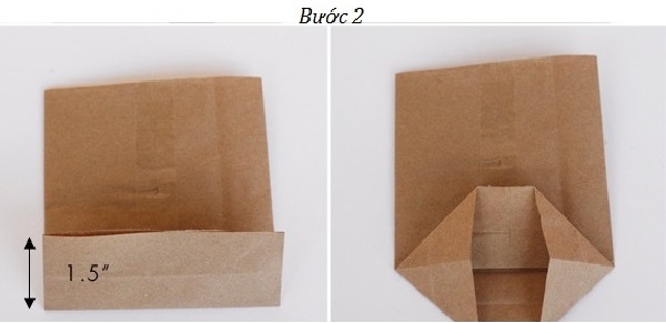 Cách làm túi giấy đơn giản