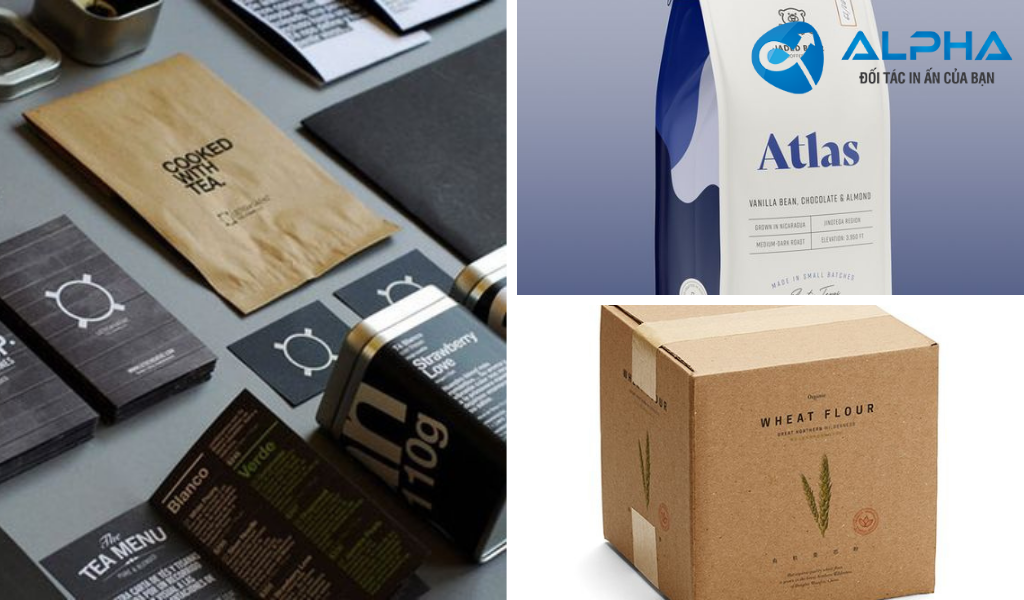 In bao bì, vỏ hộp - Đơn giản nhưng không kém phần tinh tế