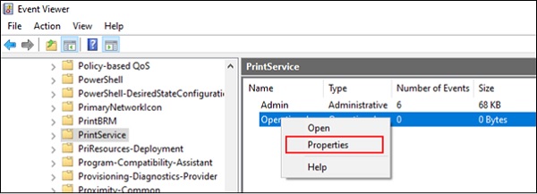 Cách kiểm tra lịch sử in tài liệu trên máy tính dùng Windows 10