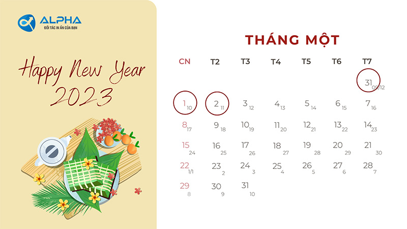 Cán bộ công chức nhà nước nghỉ Tết Dương lịch 2023
