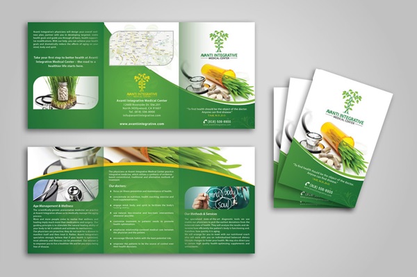 Brochure cần miêu tả chi tiết về sản phẩm, dịch vụ