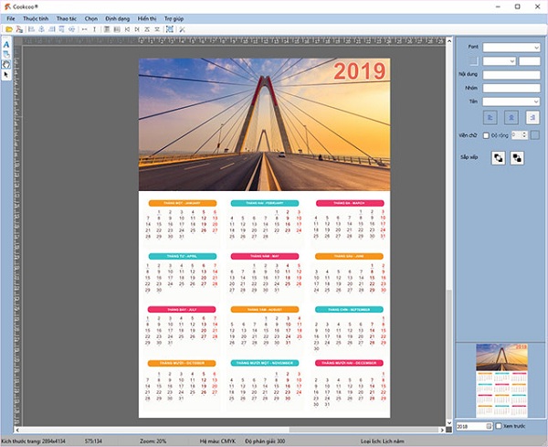 Công ty in Alpha Việt Nam nhận in lịch theo yêu cầu, in túi giấy giá rẻ