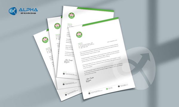 Giấy tiêu đề thư (Letter Head)