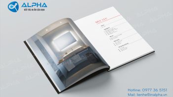 Mẫu catalogue dành cho lĩnh vực nội thất