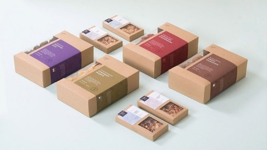 Nhờ bao bì, hộp sản phẩm mà khách hàng dễ nhận diện thương hiệu quen thuộc.