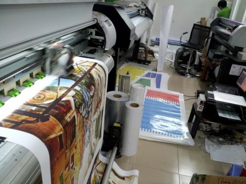 In kỹ thuật số ứng dụng nhiều trong các văn phòng, banner, quảng cáo