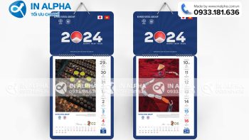 In lịch treo tường theo yêu cầu