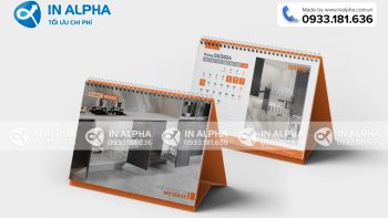 In lịch để bàn chuyên nghiệp