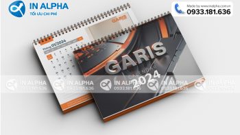 In lịch để bàn theo yêu cầu