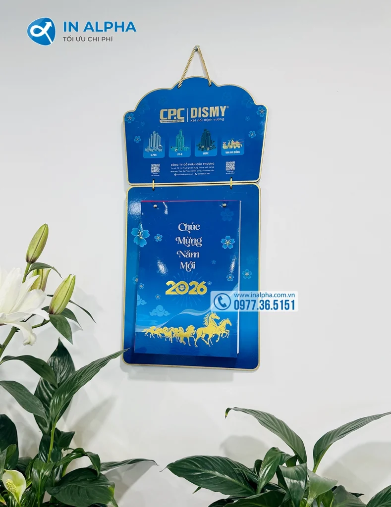 lịch bloc công ty nhựa Dismy